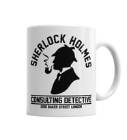 Sherlock Holmes Kupa Bardak Porselen