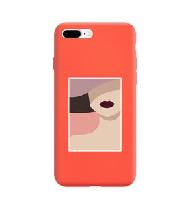 Turuncu Lansman Kılıf iPhone 8 Plus