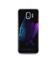 Baby Groot Tasarım Süper Şeffaf Silikon Telefon Kılıfı Samsung J4
