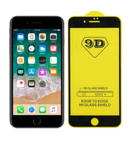 iPhone 7 Yeni Nesil 9D Ekran Koruyucu Full Ekran (Siyah)