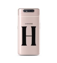 Samsung A80 Harf Tasarımlı Telefon Kılıfı H-Harfi 