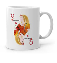 BK Gift Kişiye Özel Kupa Kızı Beyaz Kupa Bardak