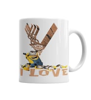 I Love Vikings Minions Kupa Bardak Porselen