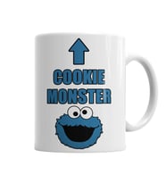 Cookie Monster Kurabiye Canavarı Kupa Bardak Porselen