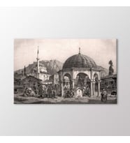 Arty Tablo Develer Hanı Çeşmesi, İzmir Tablo (Karışık)