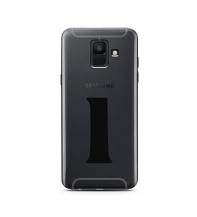 Samsung A6 (2018) Harf Tasarımlı Telefon Kılıfı I-Harfi 