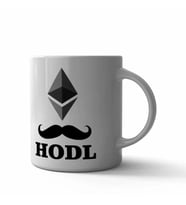 Ethereum Hodl Kupa Bardak (Çok Renkli)