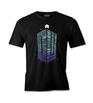 Doctor Who - Bow Ties Siyah Erkek Tshirt