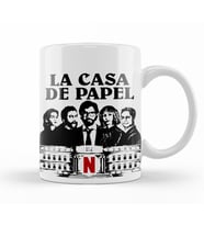 La Casa de Papel Netflix Kupa Bardak Porselen