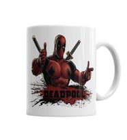 Deadpool Marvel Francis Kupa Bardak Porselen