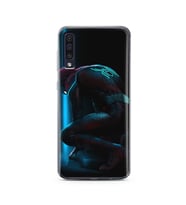 Örümcek Adam Tasarım Süper Şeffaf Silikon Telefon Kılıfı Samsung A50
