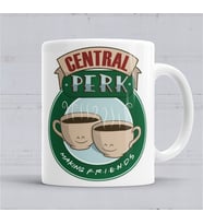 Frıends Central Perk Kupa  Bardak  Porselen