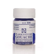 TALENS GOUACHE JAR 16ML ULTRAMARINE DP. 