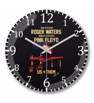 Roger Waters Duvar Saati Bombeli Gercek Cam