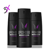 Axe Deodorant Sprey Excite 150 ml x3