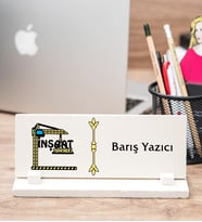 İnşaat Teknikeri Masa İsimliği