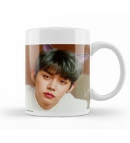 TXT Yeonjun Cat  Dog Kupa Bardak Porselen