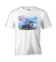Overwatch - Genji Beyaz Erkek Tshirt