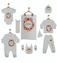 Pia Baby GL 1929 10 Parça İsme Özel Hastane Çıkışı