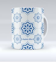 BK Gift Kişiye Özel Çini Desenli Kupa Bardak  11