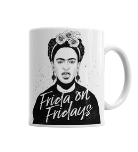 Frida Kahlo Kupa Bardak Porselen