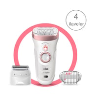 Braun Silk-épil 9-720 Islak ve Kuru Epilatör.