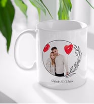 BK Gift Kişiye Özel İsimli Fotoğraflı Beyaz Kupa Bardak-25