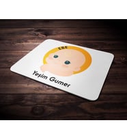 Kişiye Özel Ebe Tasarımlı Mouse Pad (Renksiz)