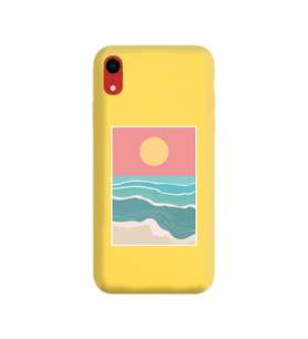 Sarı Lansman Kılıf iPhone XR