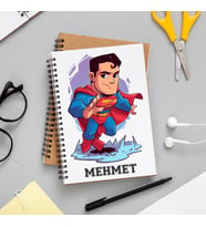 Marvel Super Man Defteri Kişiye Özel