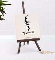 BK Gift Kişiye Özel Atatürk Temalı Şovaleli Doğal Taş-22 (Beyaz)