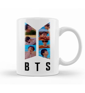 Bts Albüm Kupa Bardak Porselen