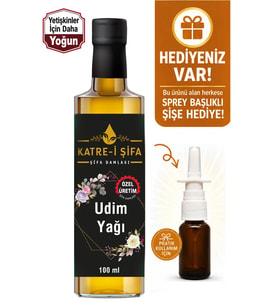 Katre-i Şifa Yetişkinler İçin Özel Üretim Udim Yağı (Okratoksin A ve Aflatoksin Analizli) 100 ml