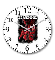 Playpool Duvar Saati Bombeli Gercek Cam