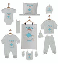 Pia Baby Gl 1926 11 Parça İsme Özel Hastane Çıkışı