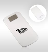 BK Gift Kişiye Özel PB-165 Beyaz 5000 mAh Lityum Pil Hızlı Şarj Powerbank