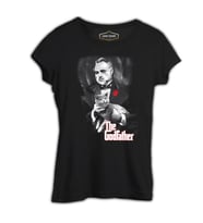 The Godfather Siyah Kadın Tshirt