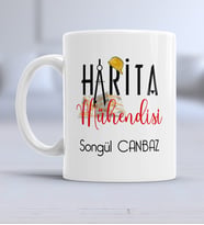 Harita Mühendisi Kupa Bardak