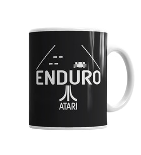 Oyun Atari Enduro Kupa Bardak Porselen