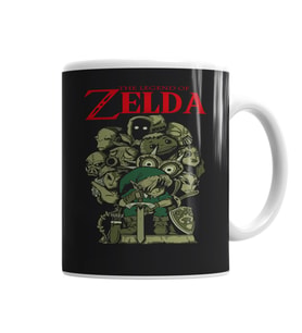 Zelda Link Kupa Bardak Porselen