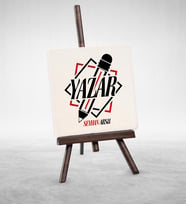 BK Gift Kişiye Özel Mesleki Yazar Şovaleli Doğal Taş  3