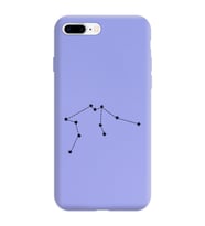 Kova Burcu (Aquario) Yıldız Haritası Tasarımlı Kılıf iPhone 8 Plus