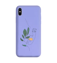 Lila Lansman Telefon Kılıfı Iphone Xs Max