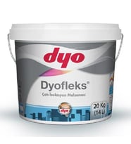 Dyofleks Çatı İzolasyon Malzemesi 20 Kg Beyaz
