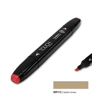 TOUCH TWIN MARKER Br112 LEATHER BROWN 