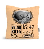 BK Gift Kişiye Özel Çocuklar Yavru Ağzı Yastık 61824