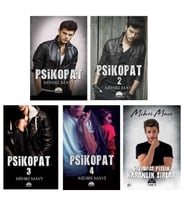 Mihri Mavi Psikopat Seti 5 Kitap CİLTLİ