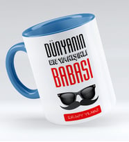 Babalar Gününe Özel Dünyanın En Yakışıklı Babası Kupa Bardak  2