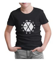 EXO - Exo Land Siyah Çocuk Tshirt
