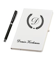 Doğumgünü Hediyesi Kişiye Özel Defter Ve Kalem Hediye Seti